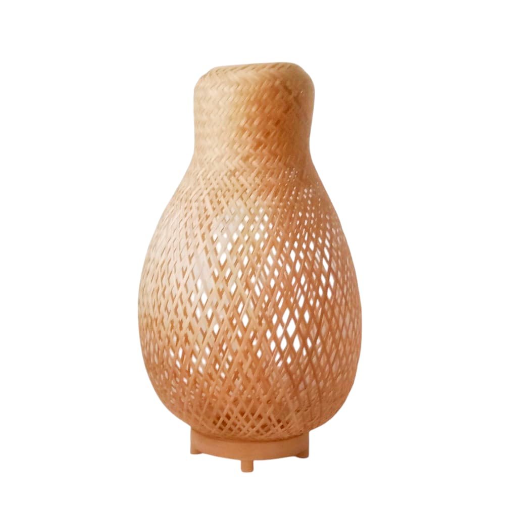 Bamboo Table Lamp – Stylish and Natural Night Light for Bedroom, Study, Living Room thumbnail 1